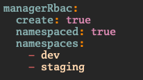 traffic-manager in multiple namespaces